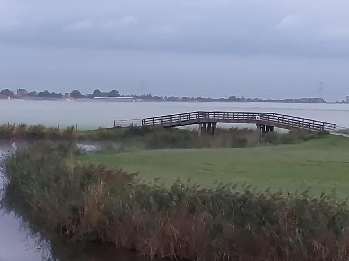 잔담 Huisje Aan Het Water, Omgeving Amsterdam 빌라 외부 사진